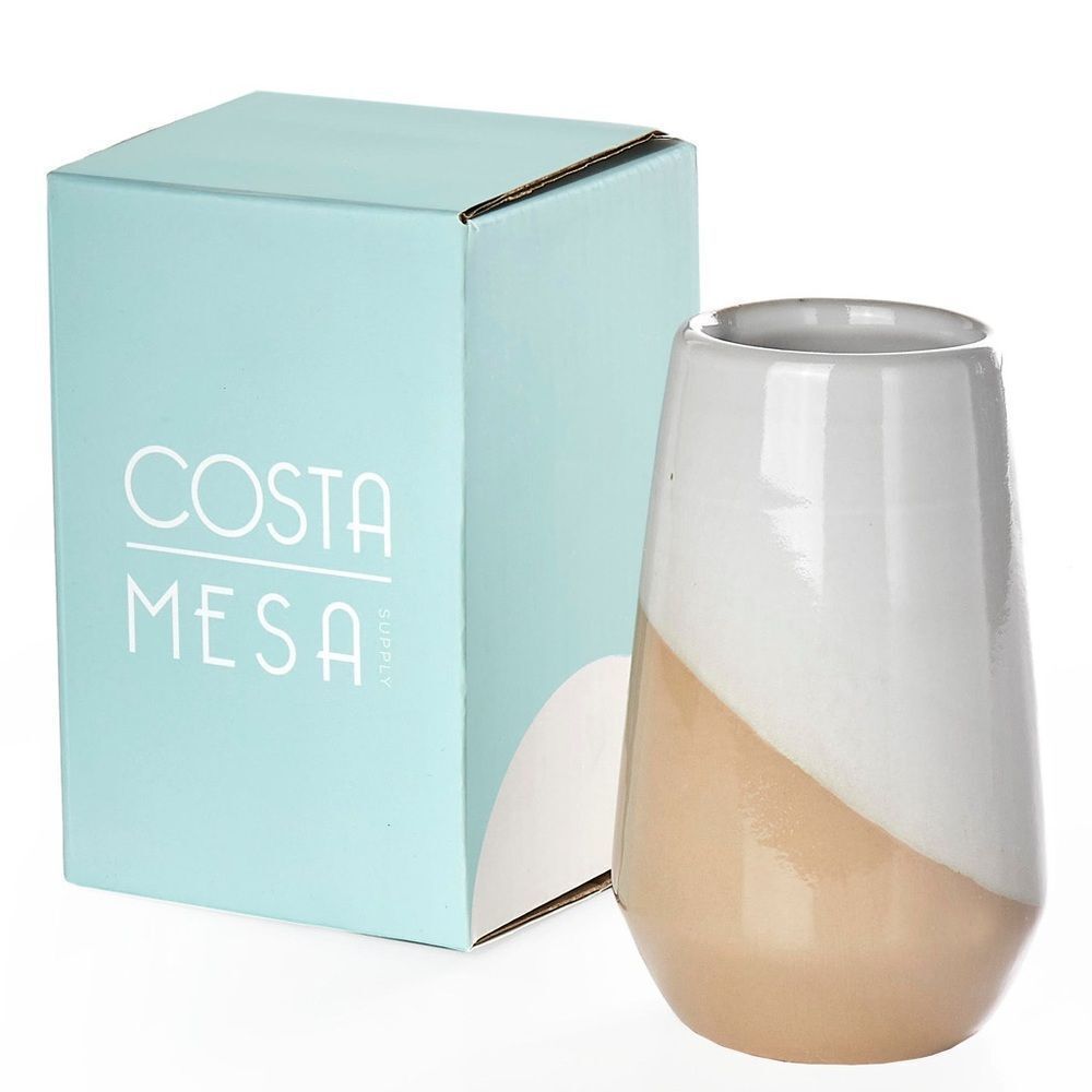 Costa Mesa Two-Tone Decorative Vase